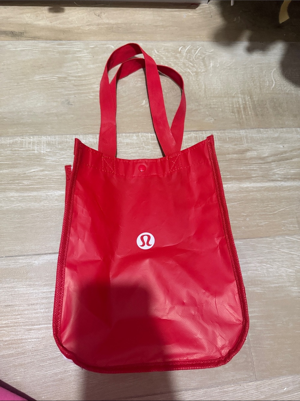 lululemon athletica Red Logo Tote